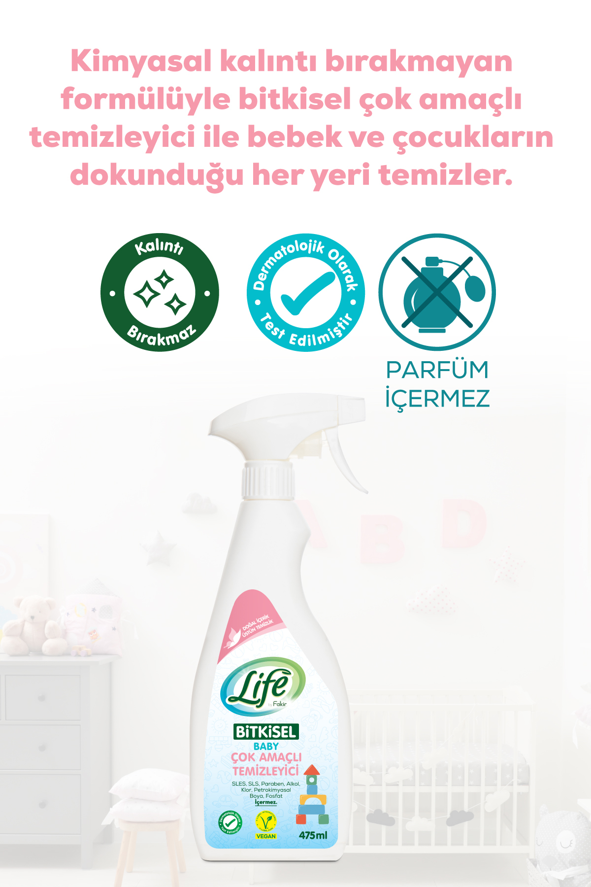 Baby Bitkisel Çok Amaçlı Temizleyici - 4