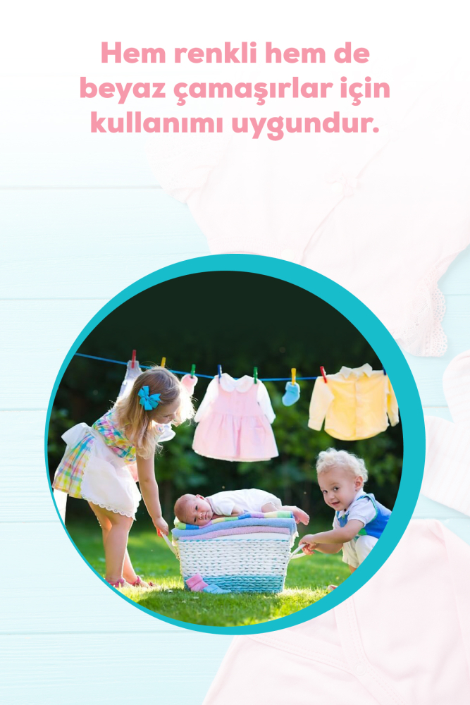 Bitkisel Sıvı Bebek Çamaşır Deterjanı - 5