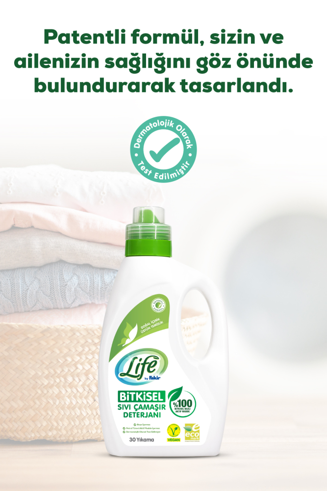 Bitkisel Sıvı Çamaşır Deterjanı - 4