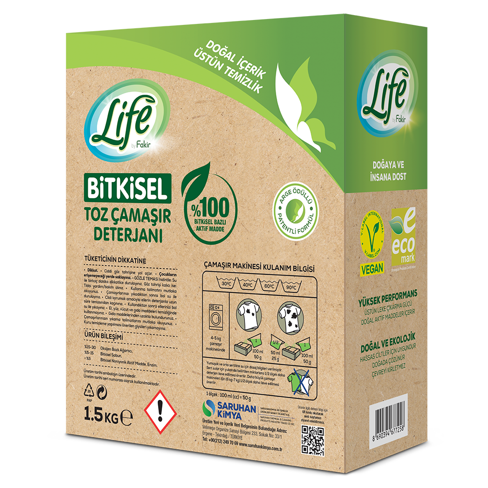 Bitkisel Toz Çamaşır Deterjanı - 2