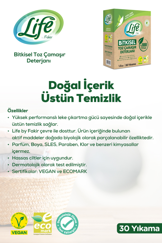 Bitkisel Toz Çamaşır Deterjanı - 3